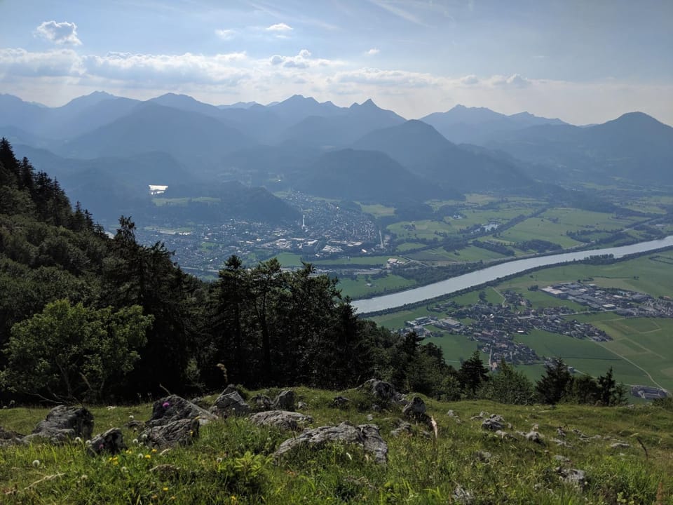 Nearby landmark, Natural landscape, Mountain view, River view