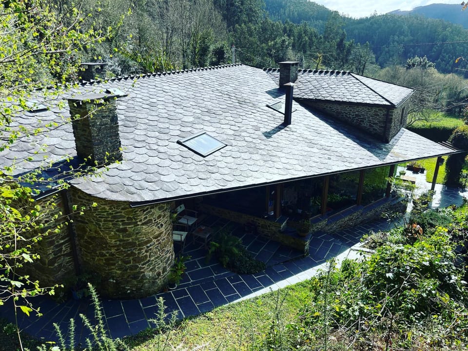 Property building, Natural landscape, Mountain view