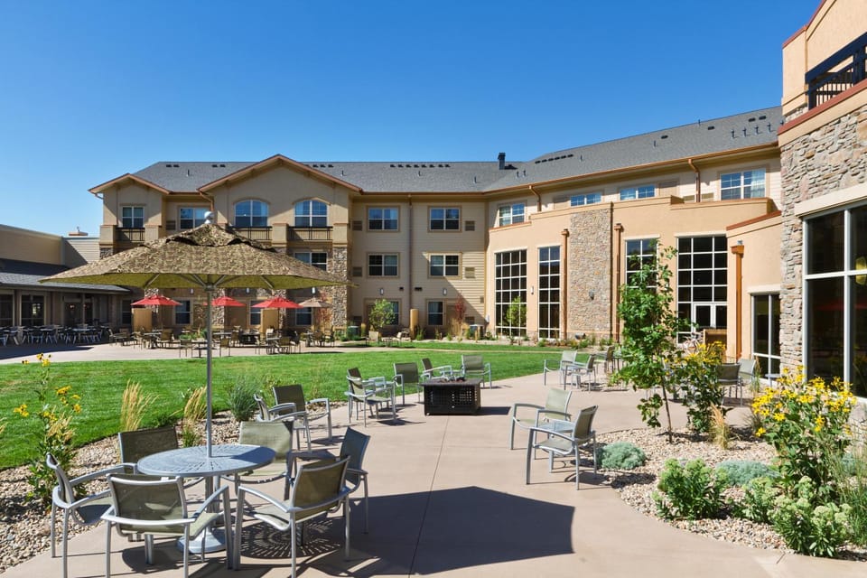 Property building, Patio