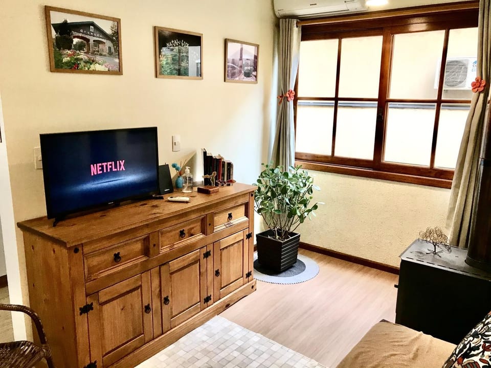 Refúgio na Serra, próximo à Rua Coberta, Mini Mundo e principais restaurantes Apartment in Gramado