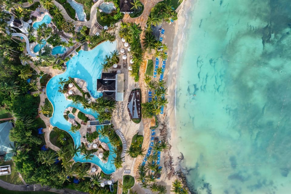 Bird's eye view, Beach, Pool view