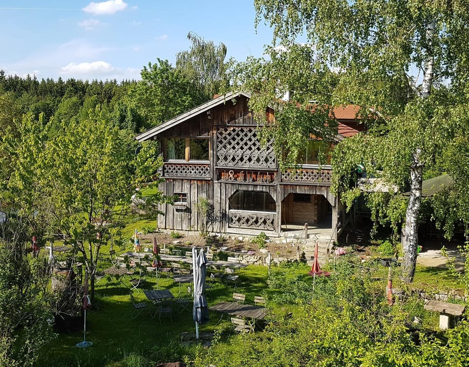 Property building, Garden