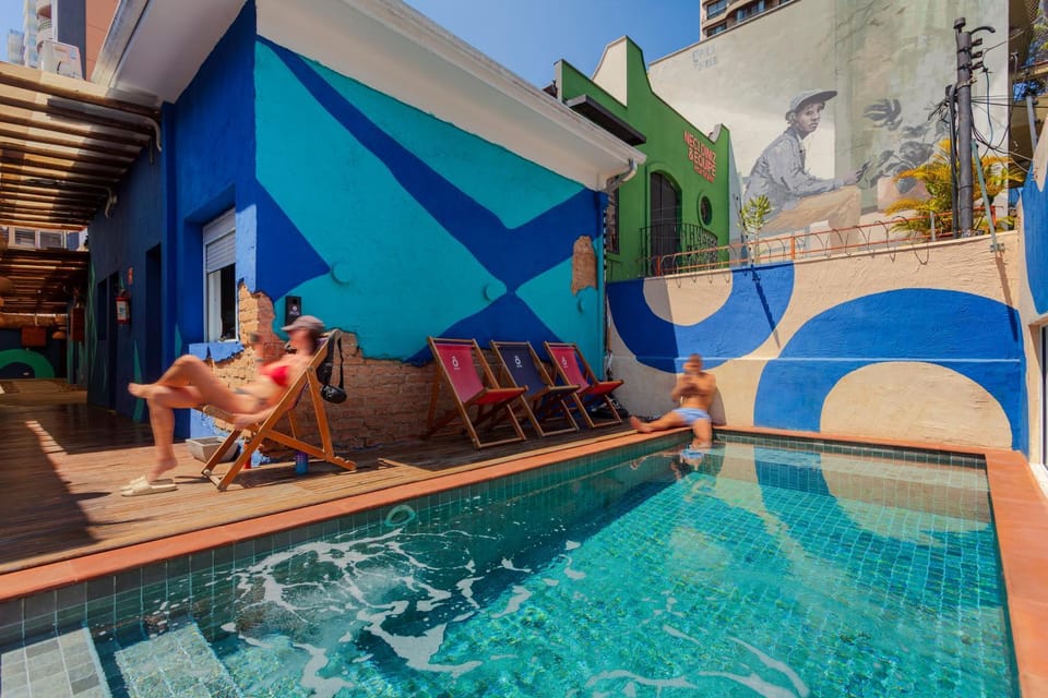 People, Evening entertainment, Pool view, Swimming pool, sunbed