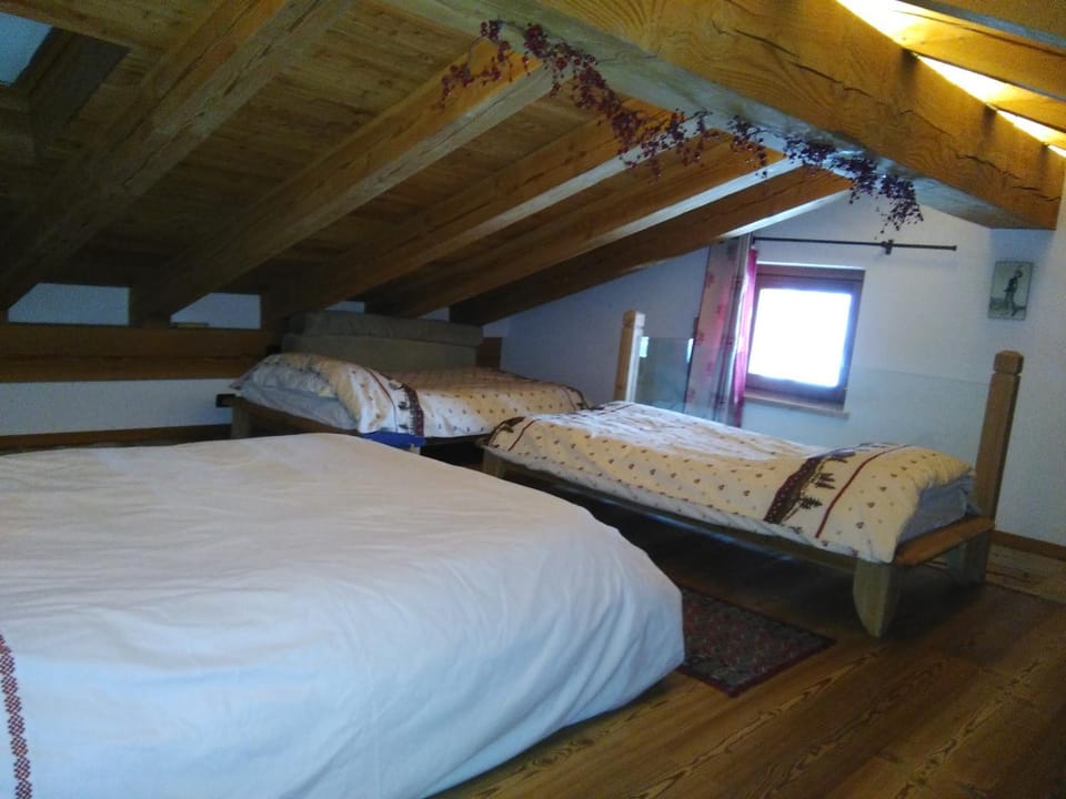 We are 4810 Chalet aux pieds du Mont-Blanc Mansarda Apartment in Aosta Valley, Italy