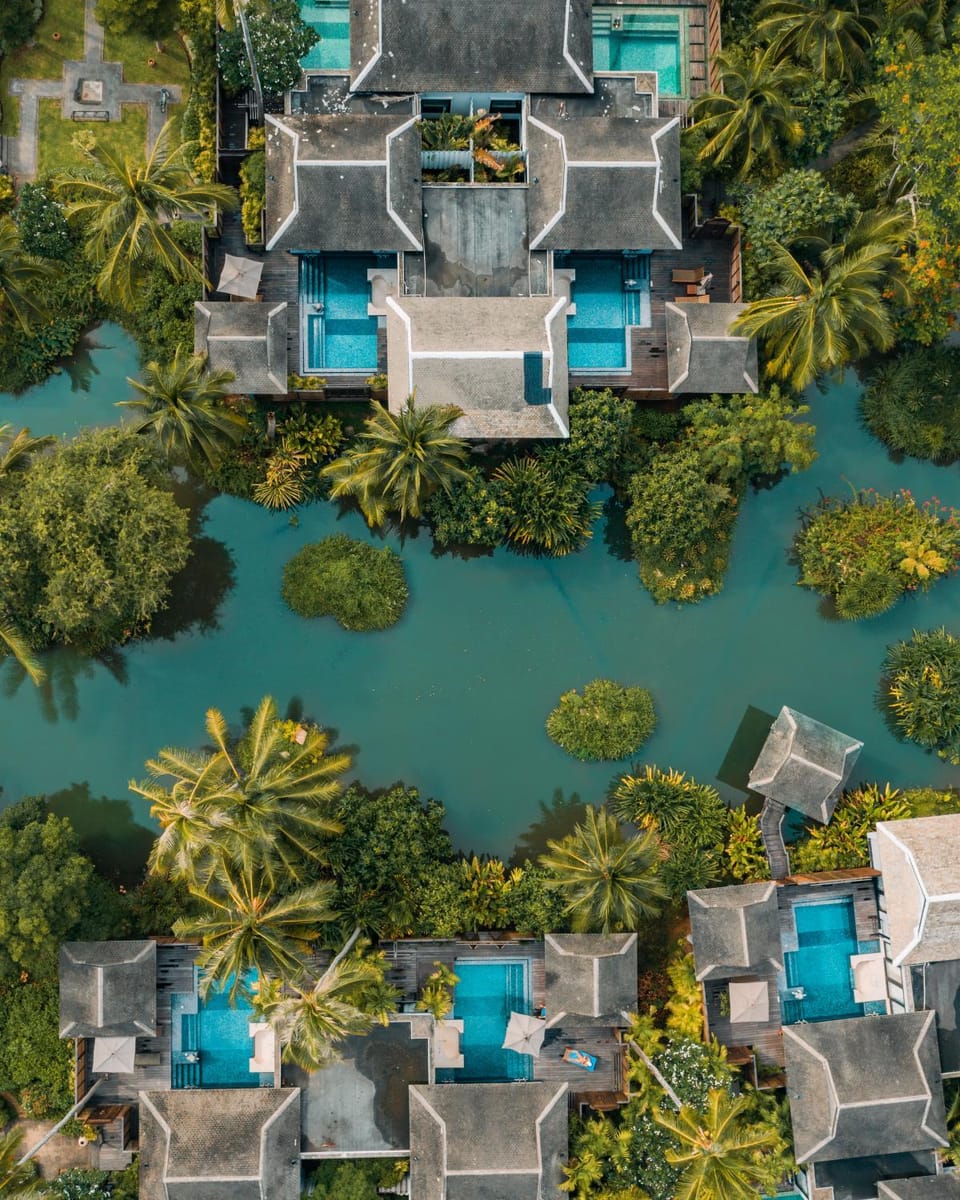 Bird's eye view, Landmark view