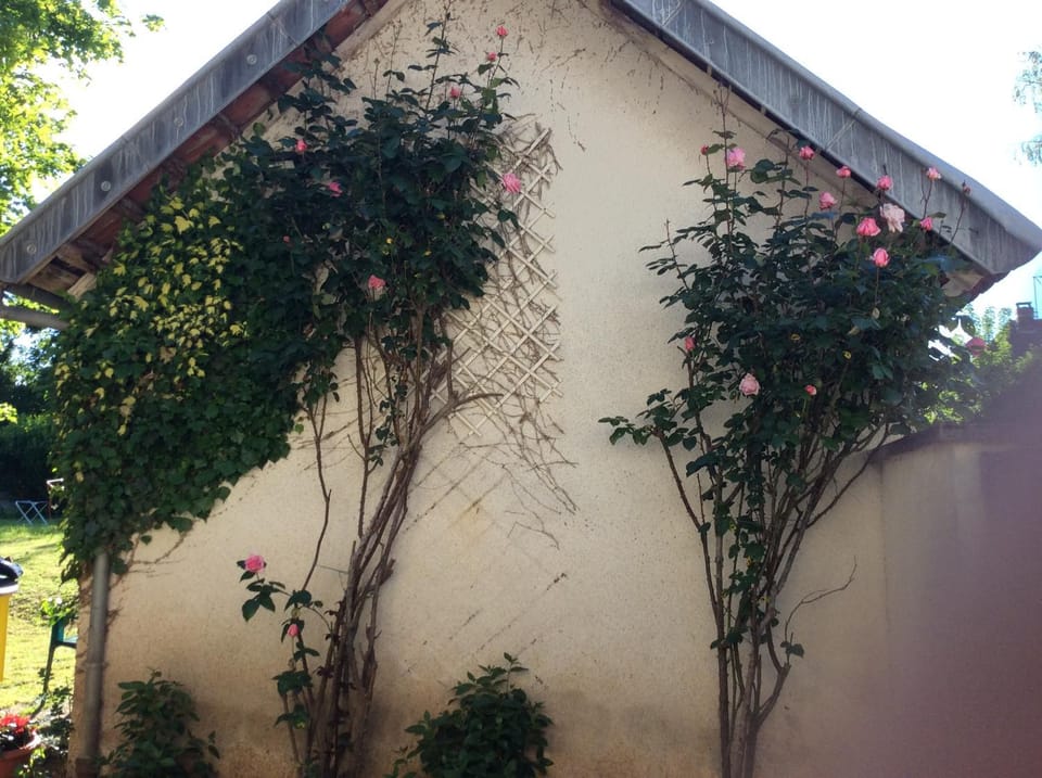 La roseraie de Camille House in Jura