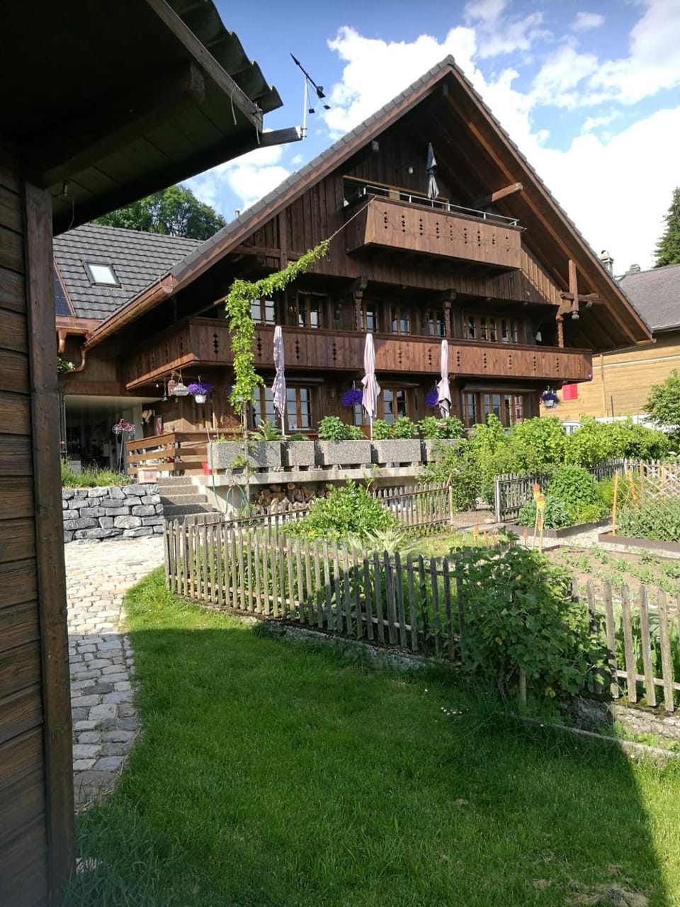 Property building, Garden