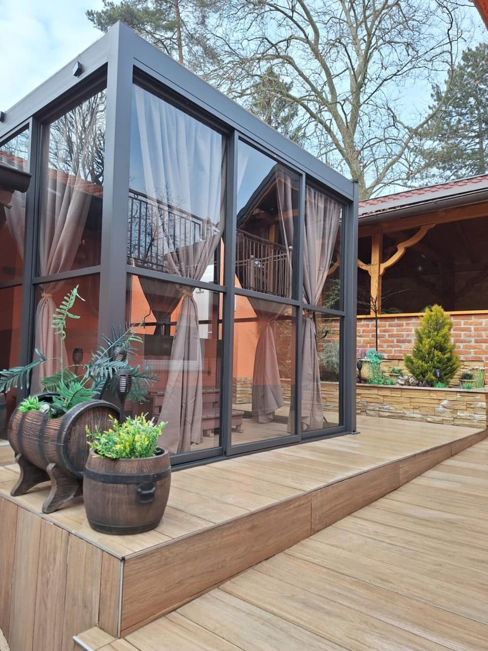 Day, Garden, Hot Tub