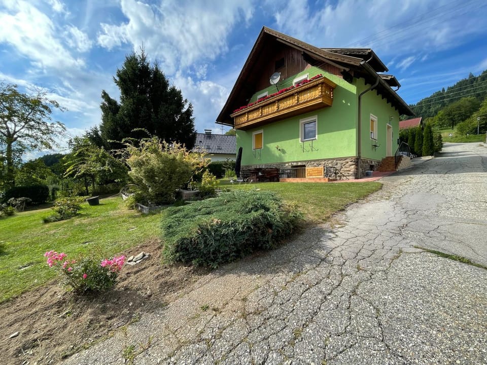 Property building, Garden view