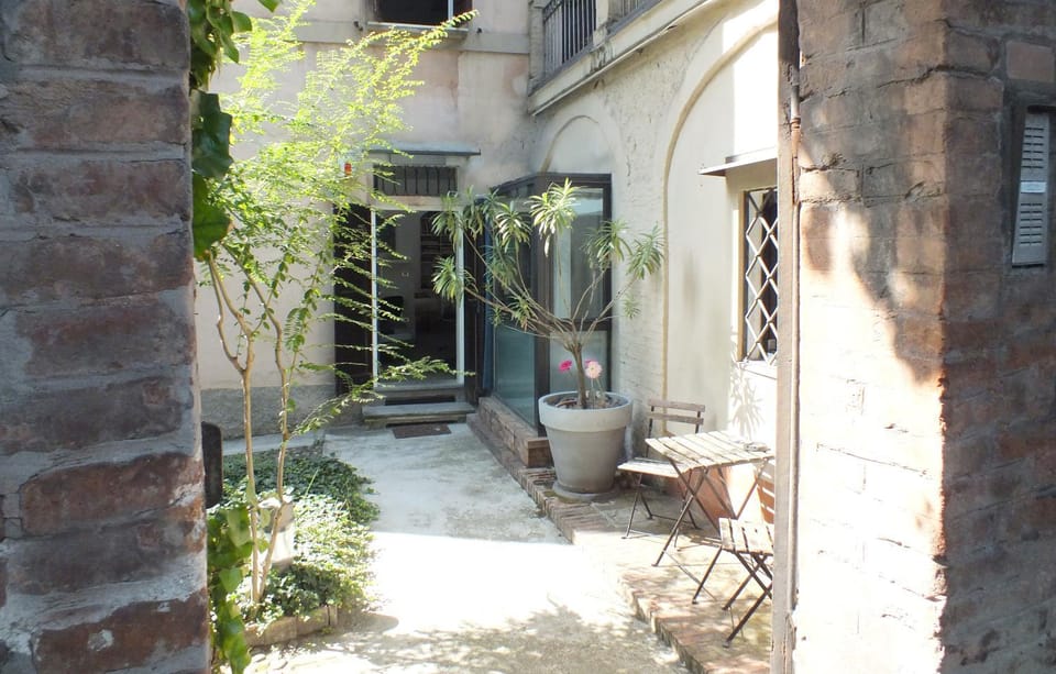 Facade/entrance, Garden view
