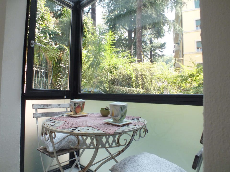 Balcony/Terrace, Garden view, Breakfast