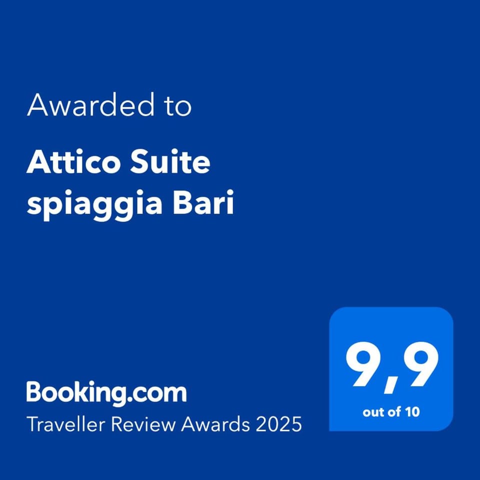 Attico Suite spiaggia Bari Apartment in Bari