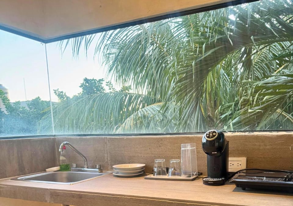 Garden, Coffee/tea facilities, View (from property/room), Kitchen or kitchenette, Garden view