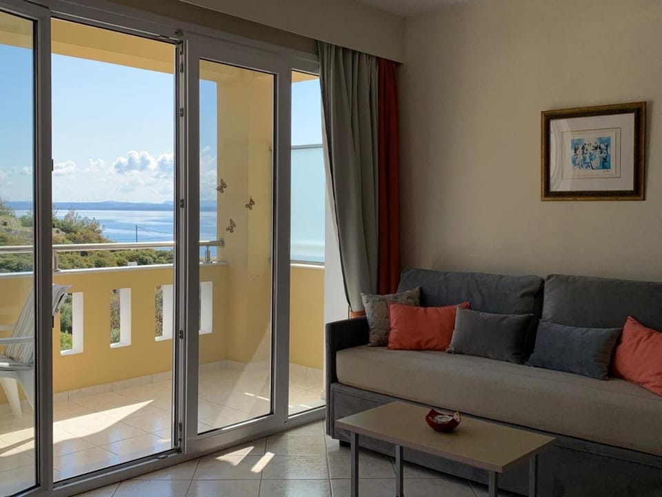 Seating area, Sea view