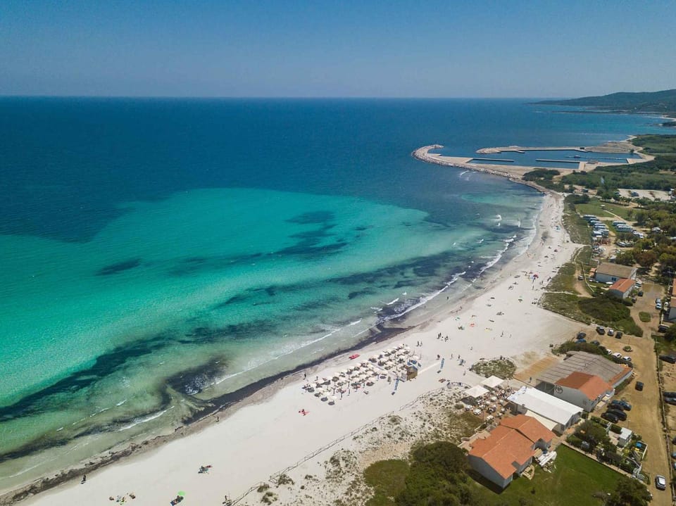 Nearby landmark, Bird's eye view, Summer, Beach