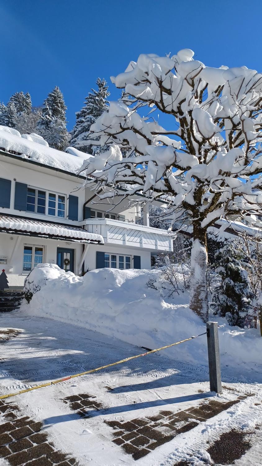 Property building, Day, Natural landscape, Winter