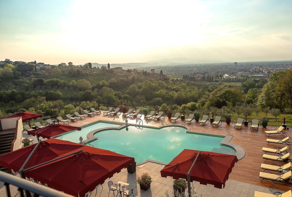 Bird's eye view, Pool view, Swimming pool