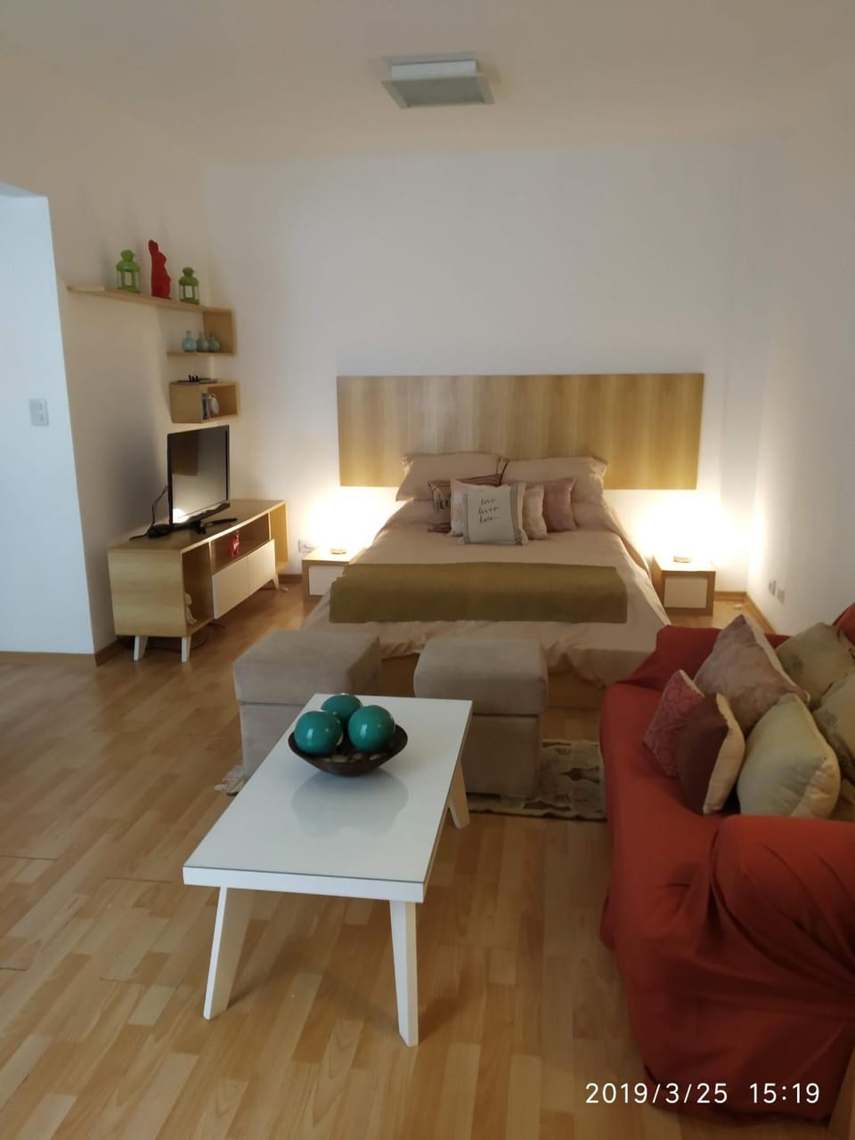 Living room, Dining area, Bedroom