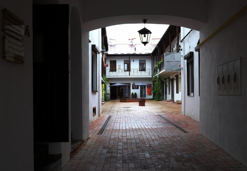 Property building, Patio