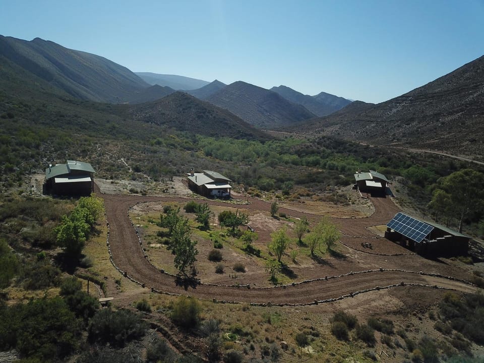 Property building, Bird's eye view, View (from property/room), Mountain view