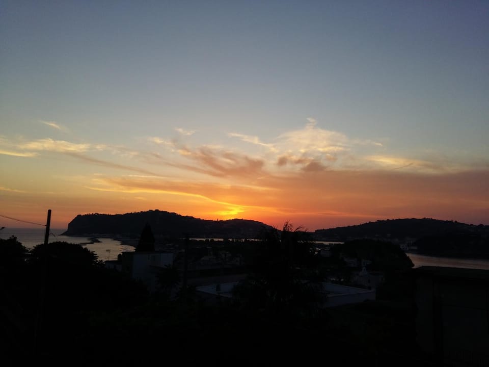 Natural landscape, Mountain view, Sunset