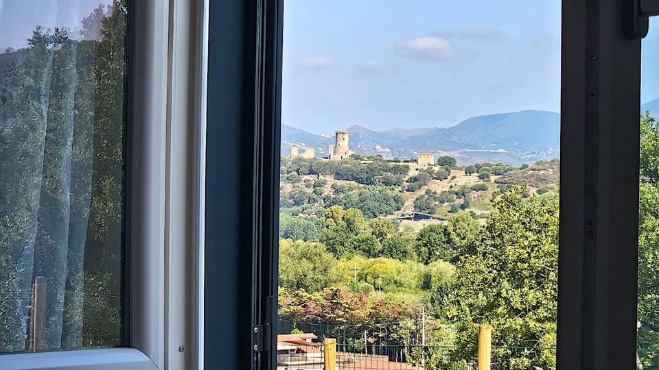 Castle View Villa Apartment in Campania