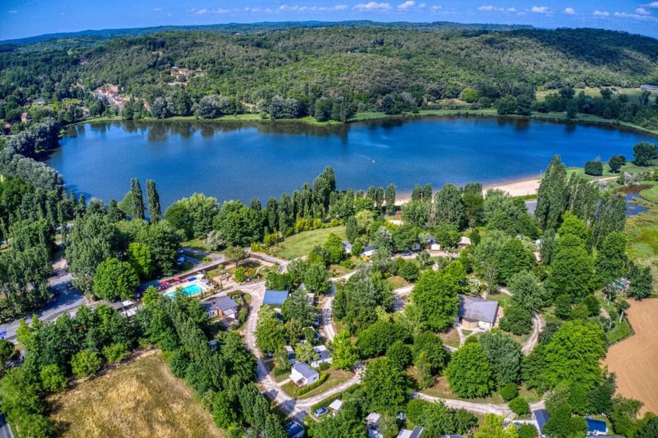 Natural landscape, Bird's eye view, Lake view