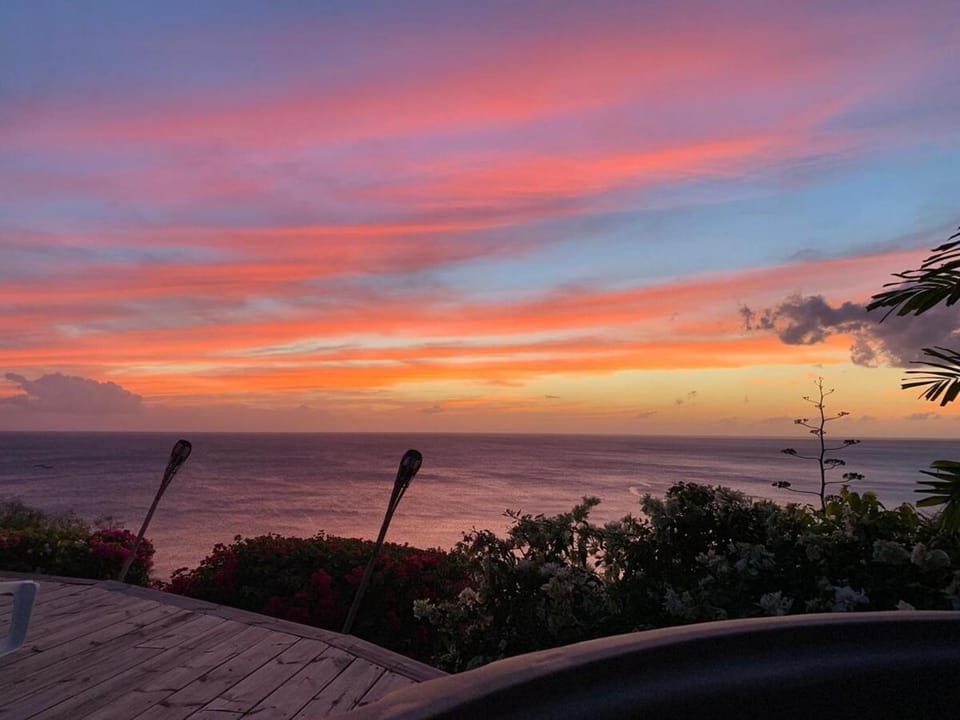 Sea view, Sunset