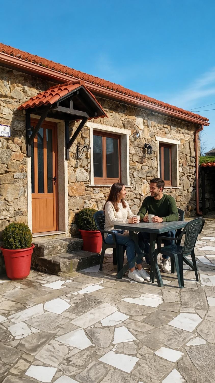 Stone Cottage FISTERRA House in Galicia