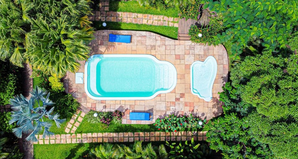 Bird's eye view, Garden, Garden view, Pool view, Swimming pool