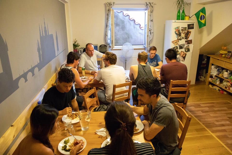 People, Kitchen or kitchenette, Communal kitchen, Food