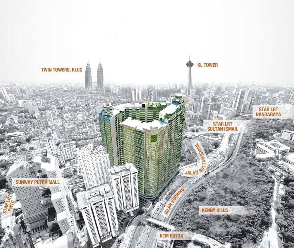 Bird's eye view, Landmark view