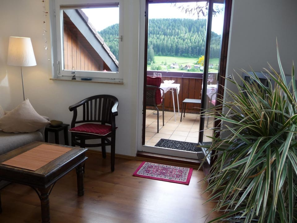 Spring, Summer, View (from property/room), Balcony/Terrace, Living room, Decorative detail, Seating area, Autumn, Mountain view