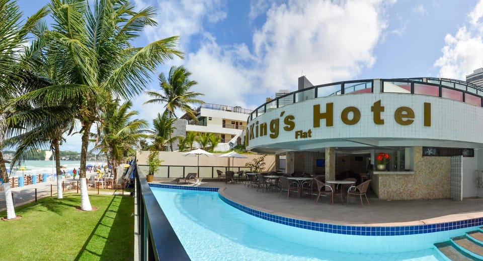 Property building, Pool view