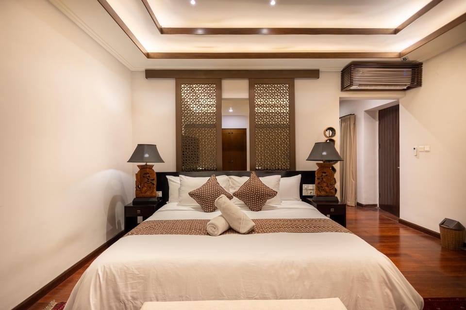Bed, Bedroom, air conditioner