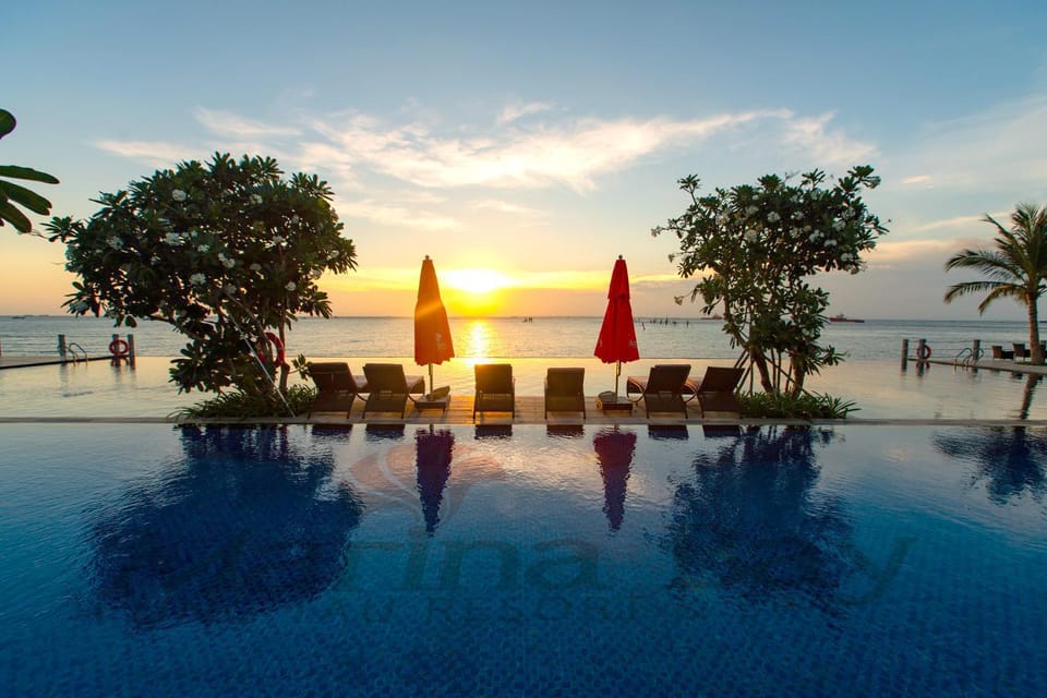 Sea view, Swimming pool, Sunrise, Sunset