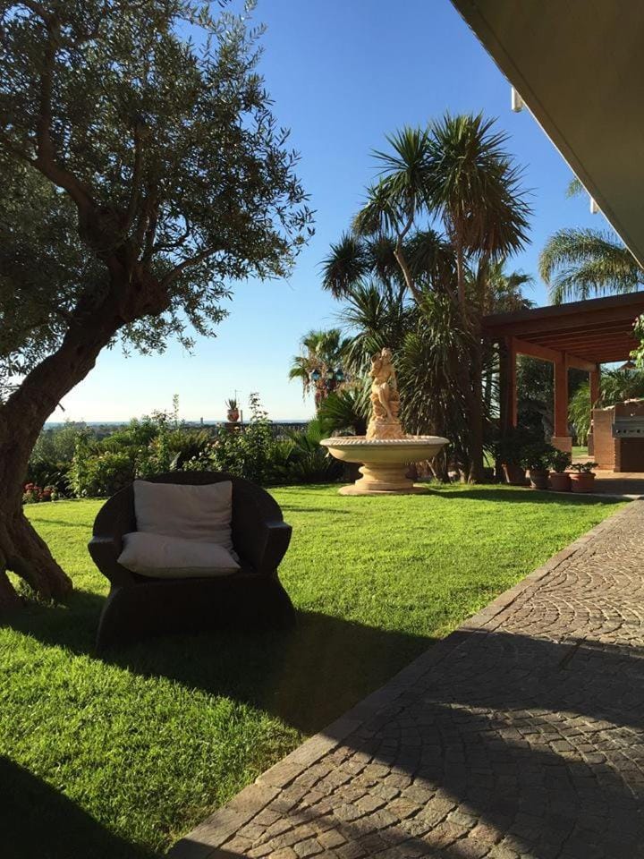 Property building, Garden view