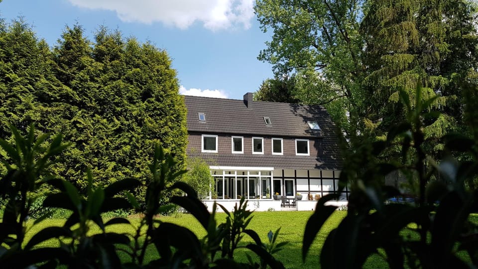 Property building, Garden, Garden view