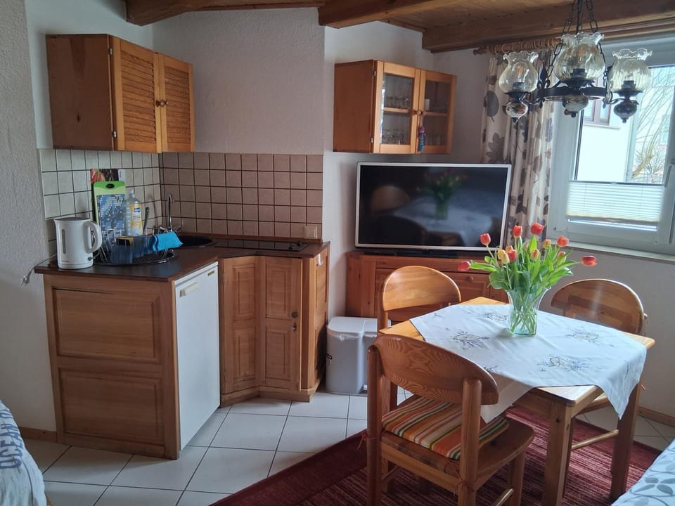 Kitchen or kitchenette, Dining area