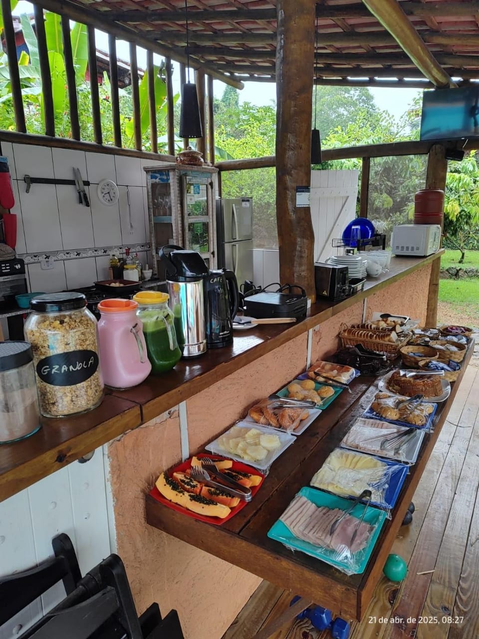 Buffet breakfast