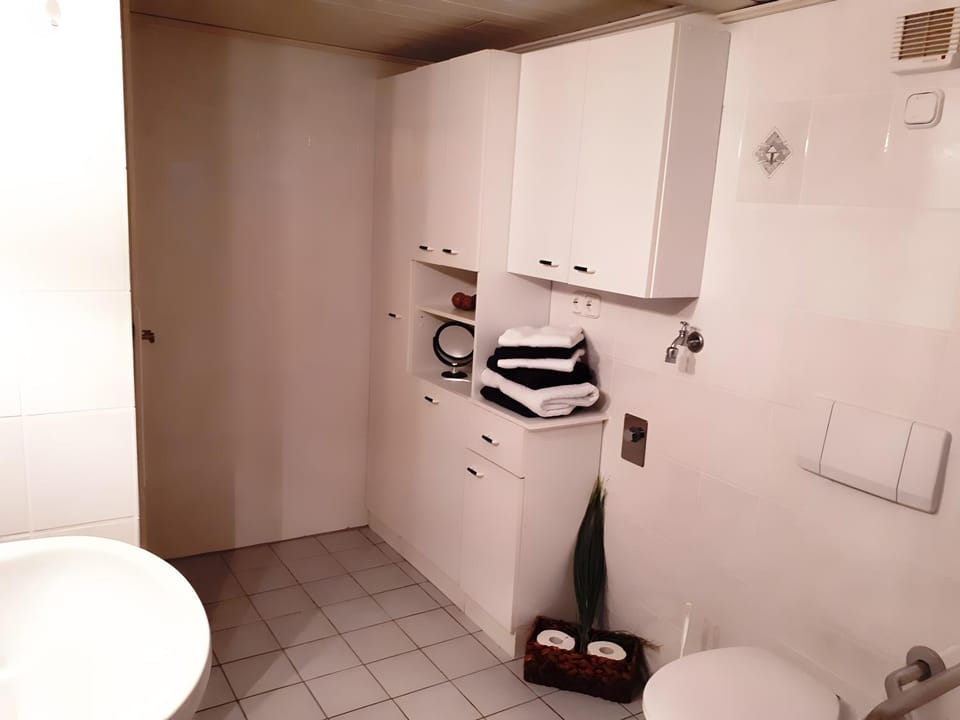 Bathroom, Living room