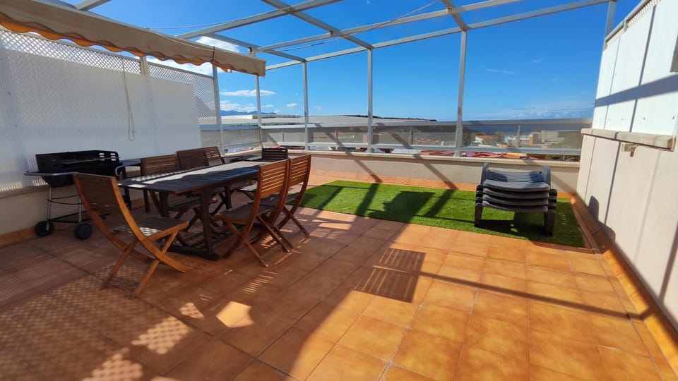 Day, Balcony/Terrace, Dining area