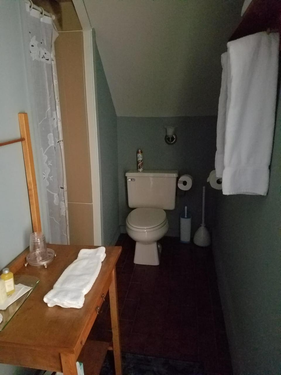 Toilet, Bathroom, towels