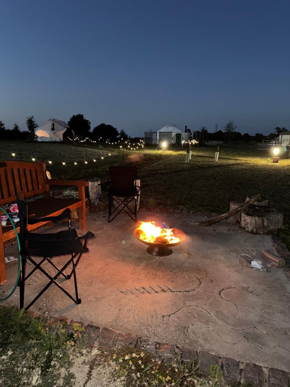 Night, BBQ facilities