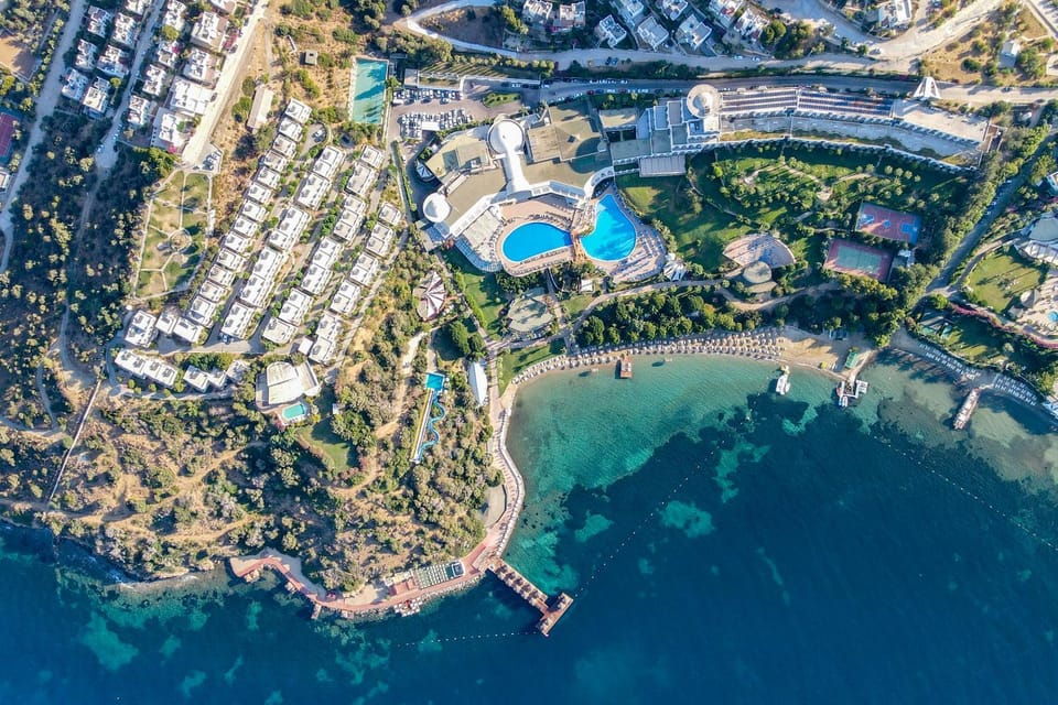 Natural landscape, Bird's eye view, Beach, Sea view