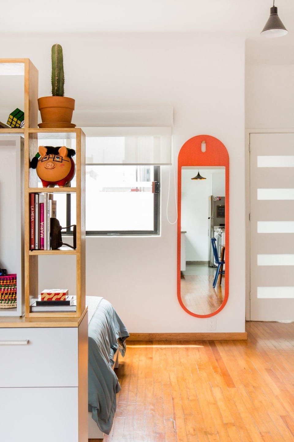 Hip,Colorful studio with Patio in Roma Norte Apartment in Mexico City