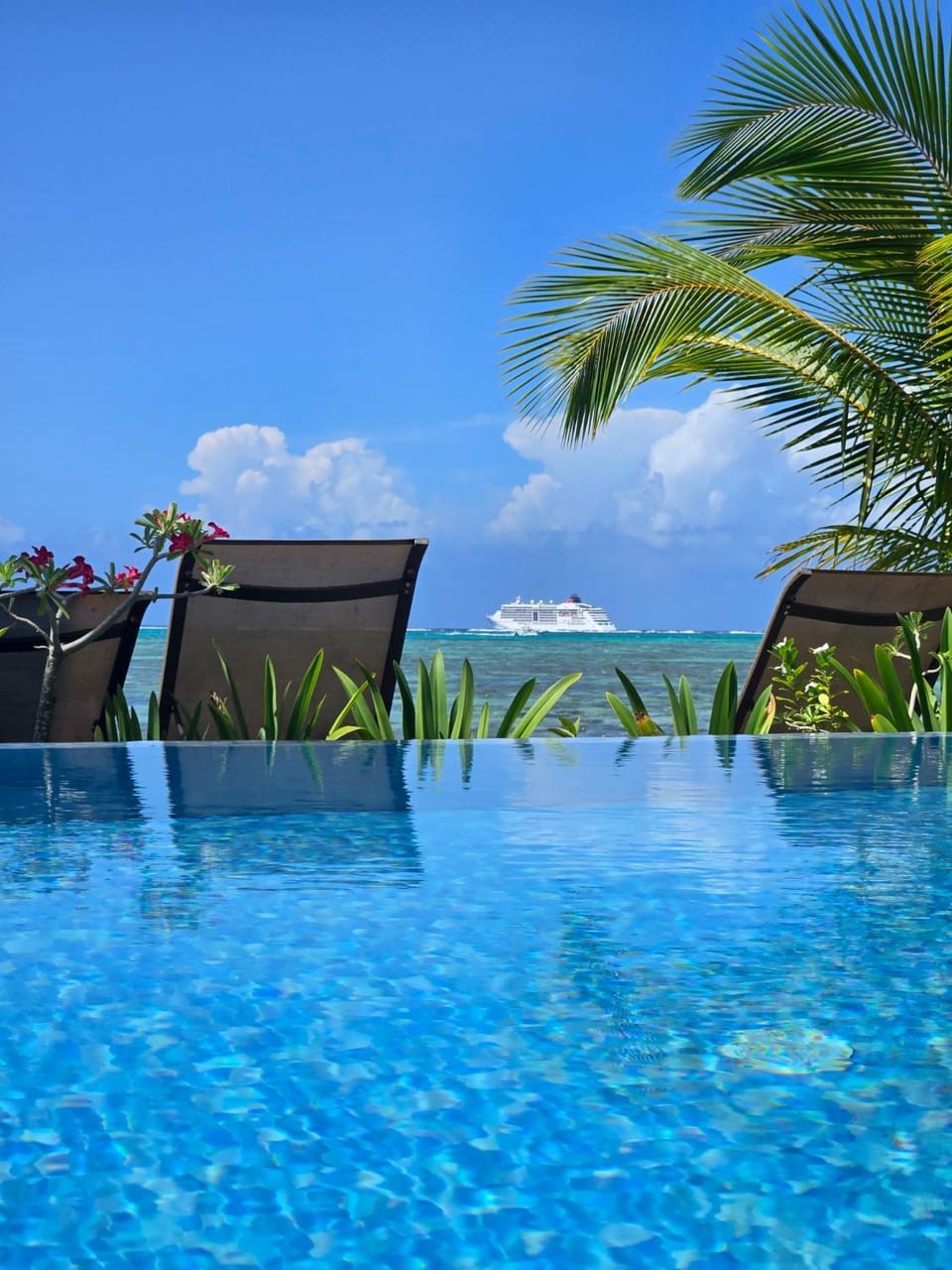 Natural landscape, Pool view, Sea view, Swimming pool, sunbed