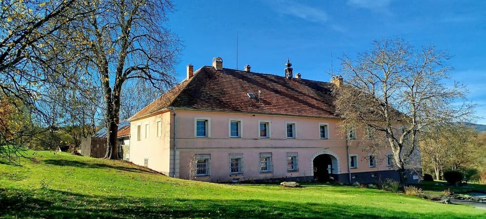 Property building, Garden, Autumn