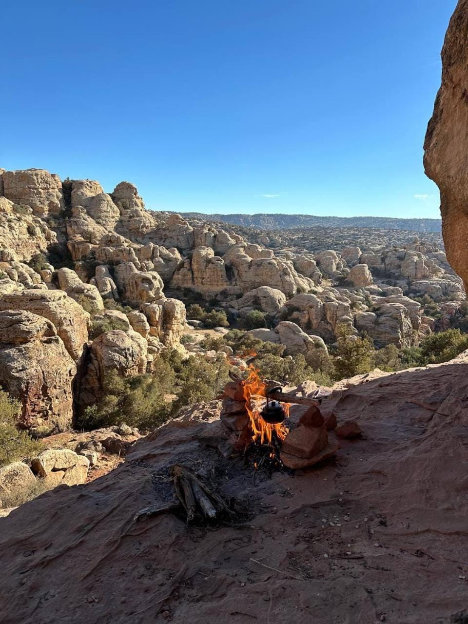 Jabal Dana Hotel - the highest hotel in Jordan Campground/ 
RV Resort in Africa