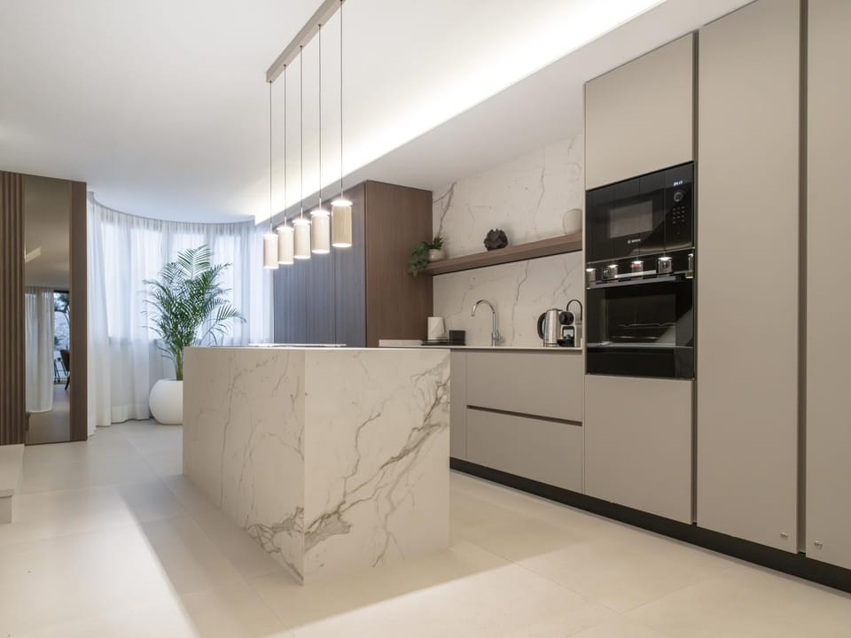 Marbella Center Beachfront with Private Patio Apartment in Marbella